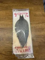 GRIZZLY Pro Grade Rooster Cape NEW Feathers Whiting Fly Tying Red Label