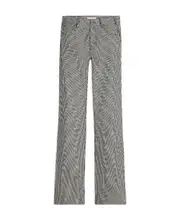 Jane flared jeans in hickory stripes 25 Gray