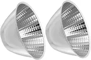 HOLIDYOYO Led Spotlight Lampshade Part Reflector Cup Replacement for Flashlight Energy-Saving Compact Design
