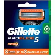 Gillette Fusion Proglide Power Razor Blades 8PK