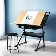 Drawing Desk Drafting Table Adjustable Art Studio Workstation Home Office