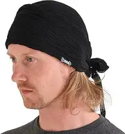 Pirate Hat Head Scarf - Boho Long Turban Bandana Cap Scarf Gypsy Fortune Teller Pirate Costume
