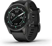 [Garmin] Epix Pro (Gen 2) Standard Edition Smartwatch with Band, 42 mm Case, Carbon Grey/Black