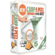 Twin Size PEELAWAYS Waterproof Disposable Bed Sheets for Homecare & Caregivin...
