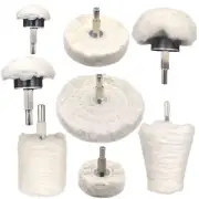 Tworider 8 pcs Buffing Wheel for Drill,Buffing Pad Polishing Wheel Kits,Wheel