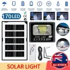 Solar Powered LED Outdoor Garden Spot Light Flood Lamp Security Wall Light