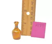 Dollhouse miniature 1/12th scale hand blown glass vase #189