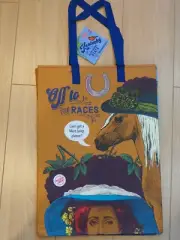 Trader Joe's Kentucky Bluegrass Reusable Durable Grocery Shopping Tote Bag NWT