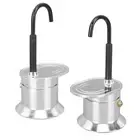 Aluminum Alloy 1 Cup Coffee Pot Italian Coffee Machine Home Parties Travel