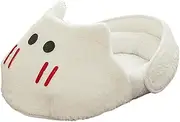 Cat Slipper Bed Mat Cat Bed Couch Cozy Cute Winter Warm Pet Cushion Kitten Bed Cat Nest Pet Bed, L