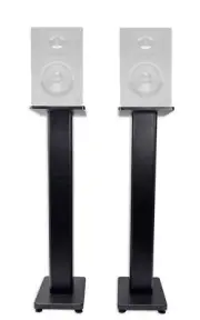 (2) Rockville 28" Studio Monitor Speaker Stands For Samson M50 Monitors
