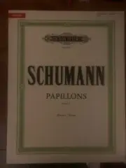 SCHUMANN, R. PAPILLONS, Opus 2 EDITION PETERS EP 9506 Klavier/Piano URTEXT