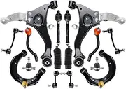 16 Pcs Front Upper Lower Control Arm With Ball Joint Tie Rod Boot Set Compatible With Hyundai Sonata 2006 2007 2008