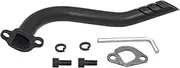 Exhaust Header Pipe Kit for Coleman CT200u CT200u-ex BT200X KT196 196cc 6.5hp, for Non-Hemi Predator 212cc Baja Warrior MB200 GX160 GX200 Engine Axis M200 Mini Bike