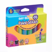 Paint Sticks, 6 Pack (Day Glow)