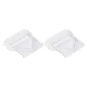 2 Pcs Shelf Bracket Monitor Storage Floating Shelves for Game Consoles