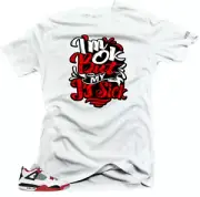 Shirt To Match Jordan Retro 4 Red Cement.Sick J's Match Tees