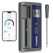 Wireless Meat Thermometer: 500FT Bluetooth Smart Meat Thermometer for Cooking...