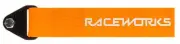 Raceworks Flexible Tow Strap 250mm - Fluoro Orange VPR-021FO