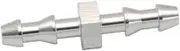 Aeroflow 4mm Push Lock Barb Joiner Silver 5/32" Male to Male Barb - AF410-02S