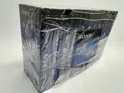 VINTAGE SEALED SONY T-120VR 12 Pack 6 Hour Blank VHS Premium VCR Video Tapes