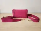 MIMCO Piazza Wallet/Crossbody Bag in Dahlia Pink • Extra webbing strap • BNWT