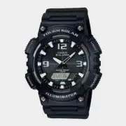 CASIO Men's Wrist Watch AQ-S810W-1A | Tough Solar Power, 100M Water Resistance,
