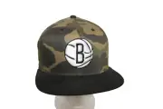 NBA Brooklyn Nets Basketball Team Baseball Cap OSFM Adidas Camoflage BNWT