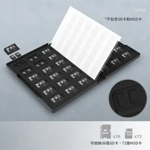 KIWI fotos 超大容量記憶卡收納盒 可收納108張 SD卡 MicroSD卡 任天堂Switch NS遊戲卡