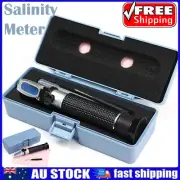 Salinity Refractometer Meter Aquarium Sea Salt Water Tester for Aquarium 0-10%