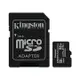 Kingston 金士頓 Micro 32G U1 C10 A1附轉卡(讀100MB) 記憶卡