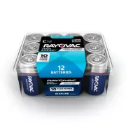 Rayovac High Energy C Long Lasting Alkaline Non-Rechargeable Batteries 12 pk
