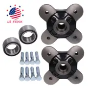 2x Wheel Hub Kit Front Rear For 2014-2017 Polaris RZR XP 1000 / RZR XP 4 1000