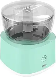Electric Food Chopper, Cordless Non-Slip Food Processors, Portable Electric Food Chopper, Fast Food Processor with Non-Slip Design, Multi-Dark Rechargeable Food Processor