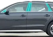 Car Exterior Body Film B C Window Pillar Scratch Prevention Membrane TPU PPF Paint Film Accessories，for Audi A4 B9 2020-2023 (Transparent)