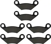 PRASHANT Motorbike Brake Pads For P-olaris Sportsman 800 X2 EFI 2007 2008 2009 500 ATP HO 4x4 2004 2005 Motorcycle Front and Rear Brake Pads