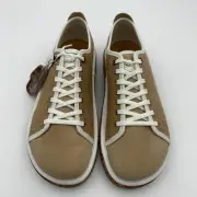 Birkenstock New w/ Box Santa Cruz White/Sand Textile Regular Width Select Size