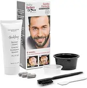 Godefroy Barbers Choice 3 Application Men's Beard and Mustache Color Kit Medium/Light Brown