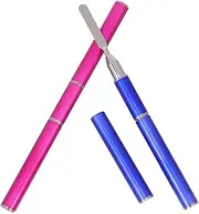 HOODANCOS 2pcs Double-Sided Gel Nail Phototherapy Pen Professional Manicure Tools Light Therapy Extension Pen for Salon Supply