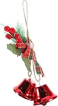 HORIALENCE Vintage Christmas Bells for Decoration Elegant Ornaments for Door Garland Tree Accents Automotive Accessories Versatile Holiday Charm for Car and Home Decor