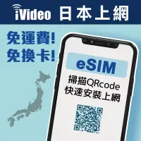 在飛比找蝦皮購物優惠-★iVideo★ 5G上網新發售【日本eSIM】3GB/天 