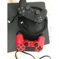 在飛比找蝦皮購物優惠-PS4 Slim 500G主機+雙手把  面交 桃園