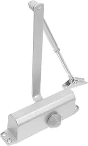 KICHOUSE Hydraulic Door Closer Spring Mechanism for Home Office Use Sturdy Aluminum Alloy Design Smooth Quiet Operation Easy Installation Suitable for Doors