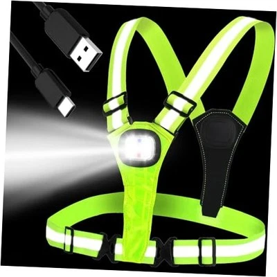 LED Reflective Running Vest,High Visibility Reflective Running
