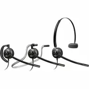 Poly EncorePro HW540D Wired Over-the-head Mono Headset - Black - TAA Compliant - Monaural - Ear-cup