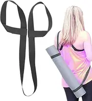 Adjustable Mat Holder - Sling Minimalist Mat | Hanging Hanging Strap, Gym Mat Shoulder Strap, Reliable Exercise Estering Collapazer Strap, Co