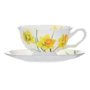 Ashdene Botanical Symphony Cup & Saucer 220ml - Daffodil