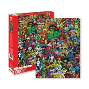 Marvel - Retro Cast 1000pc Puzzle