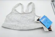 SportJock Dupont Coolmax Gray Sports Bra Vintage NWT Size Large Made In USA