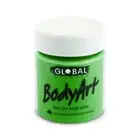 Fluoro Green Face Paint 45ml Global Facepaint Costume Rave Neon Glow in the Dark
